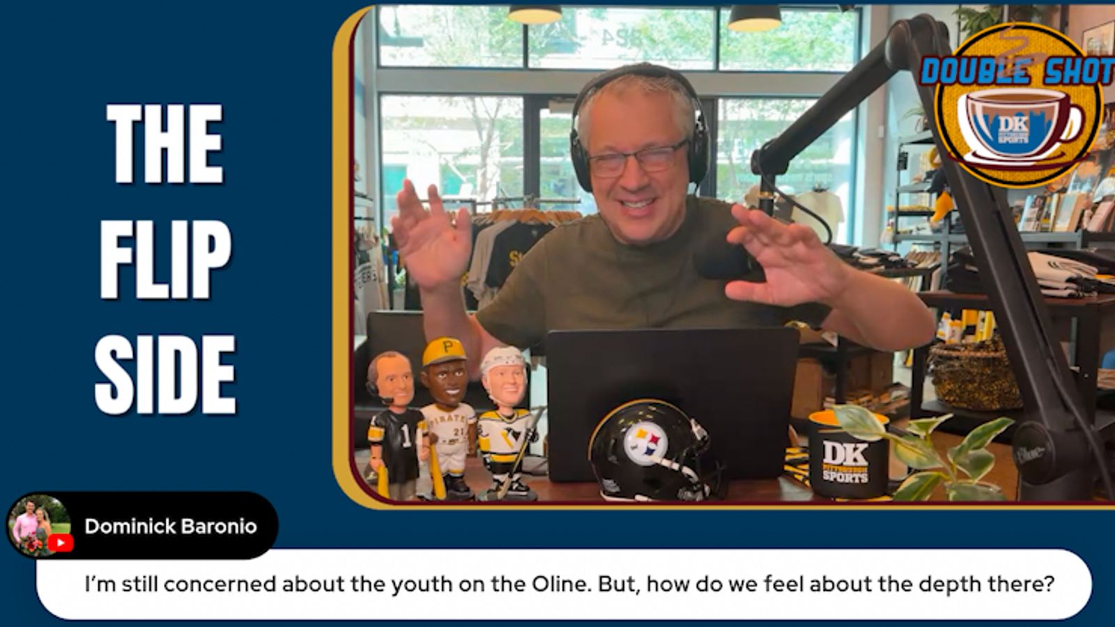 DK’s Double Shot of Steelers: The flip side taken in Downtown (Videos)